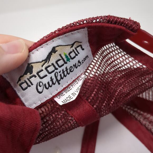 Idaho Snapback Trucker Hat Multi OS Adjustable Embroidered Arcadian Outfitters - Picture 9 of 9